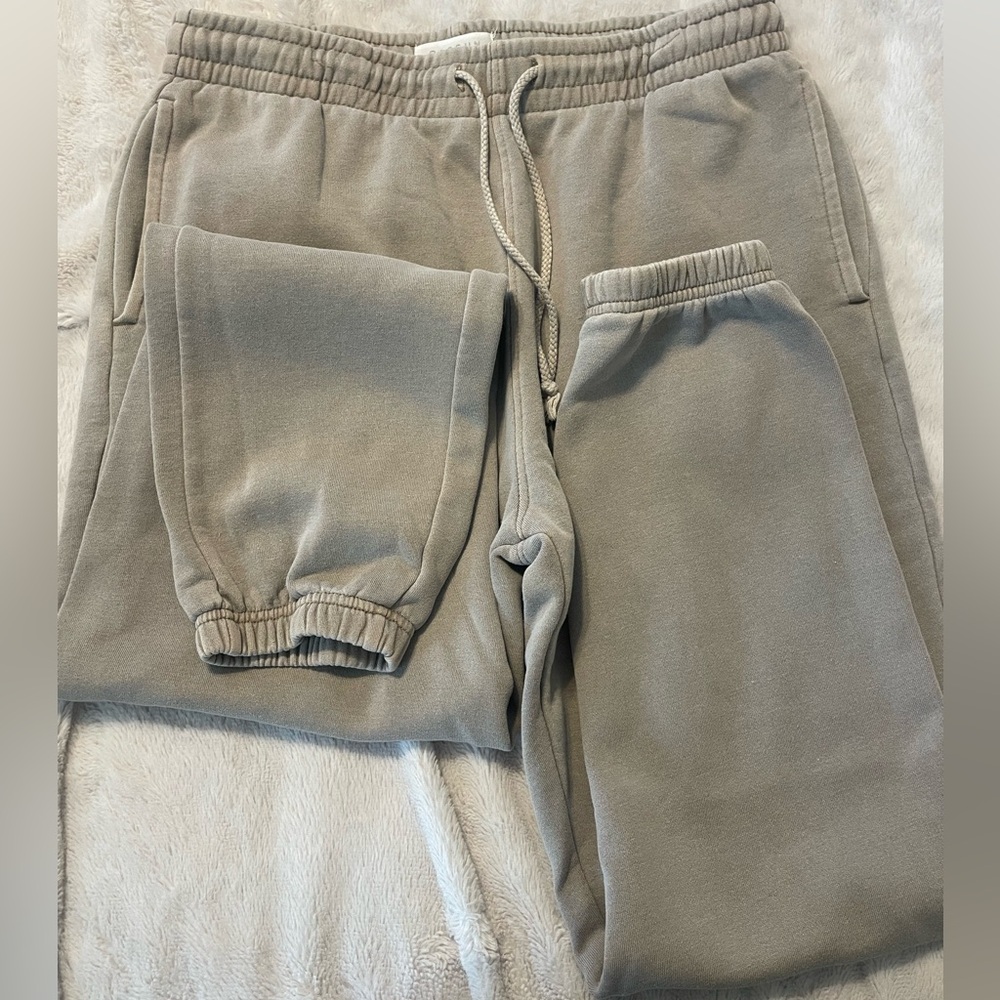 Men’s Tan PacSun joggers. Size medium.